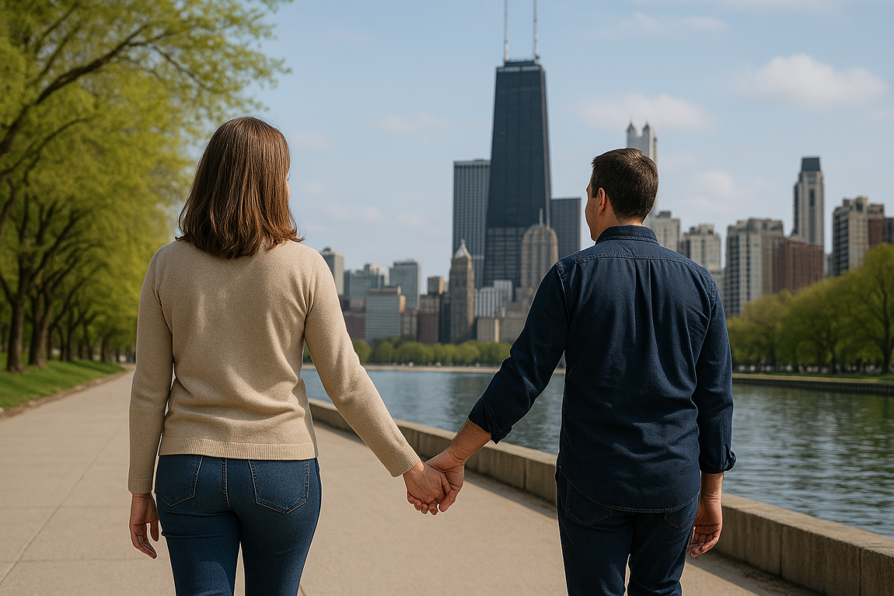 destination wedding shopping in chicago
