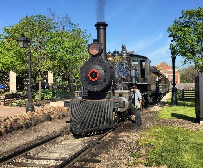 henry ford steam train