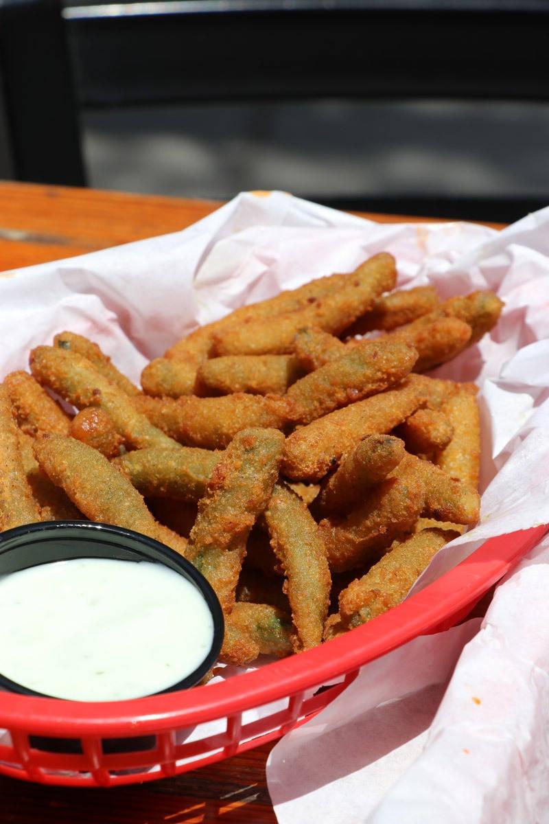 fried green beans