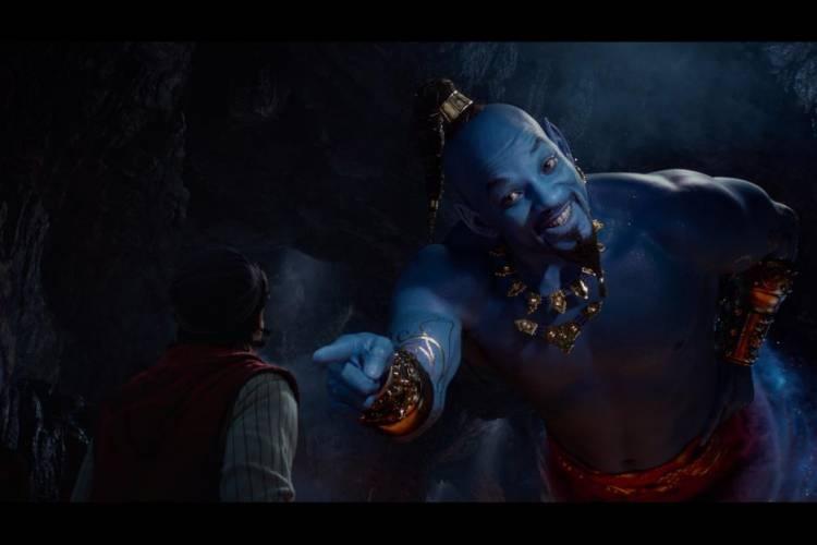 will smith as genie in aladdin movie