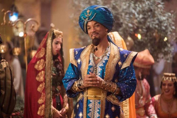 will smith as genie in human form aladdin movie