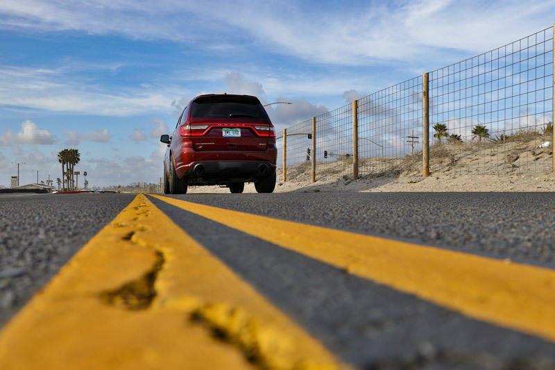 durango srt road stripes