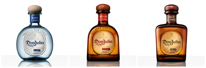 don julio bottles
