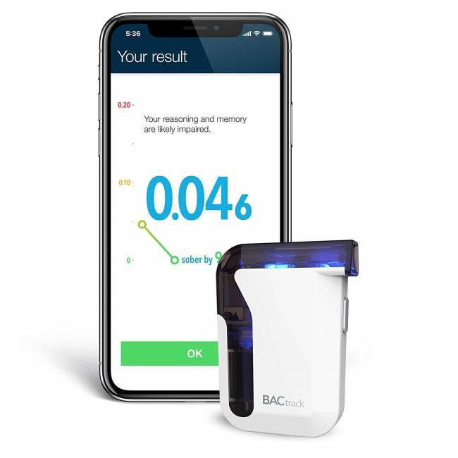 bactrack mobile smartphone breathalyzer