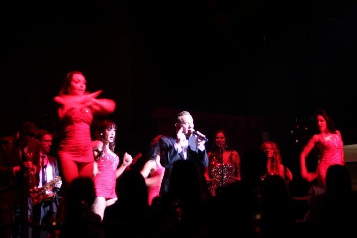 matt goss red dancers