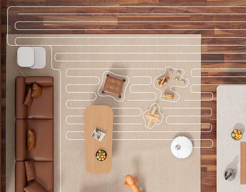 map of living room