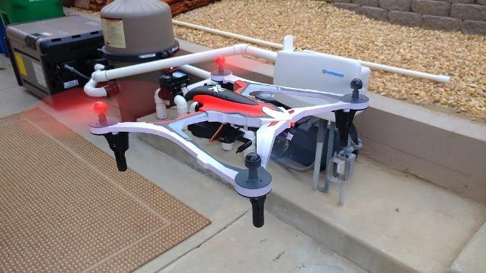 drone flying