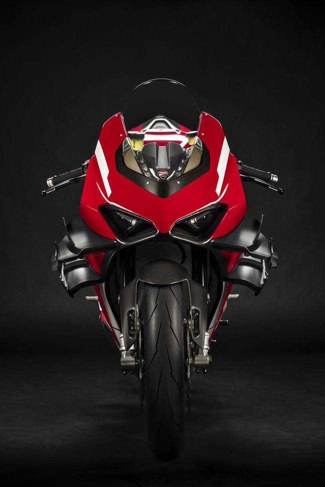 ducati superleggera v4 superbike front view