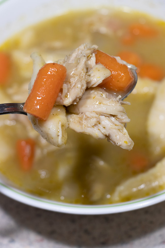 easy to make homemade chicken and dumplings recipe