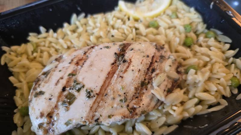 Lemon Chicken & Orzo