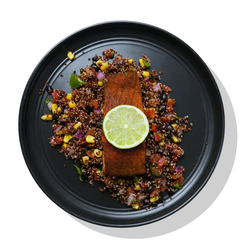 salmon adobo