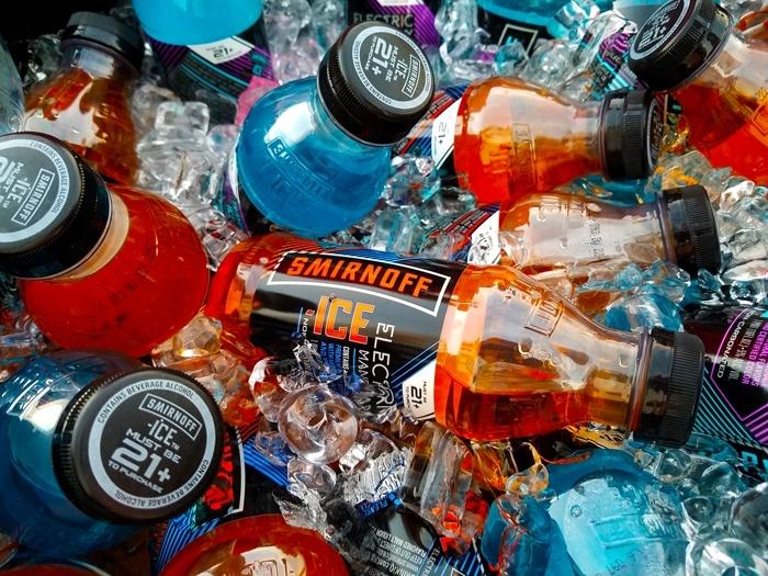 smirnoff ice electric in ice