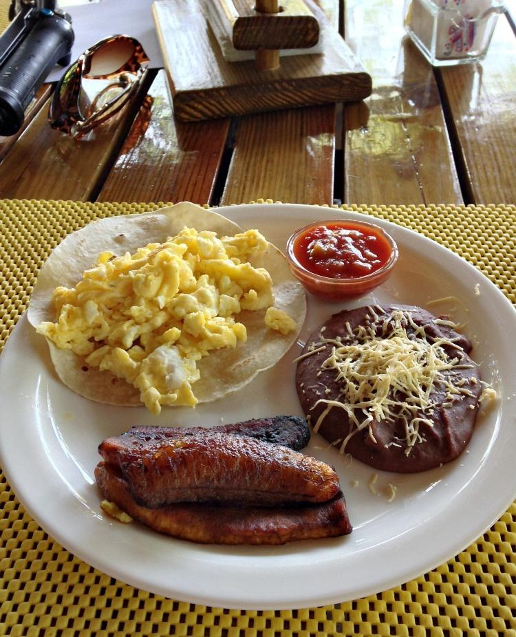 Breakfast in El Salvador