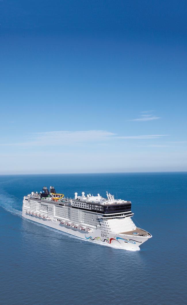 norwegian epic cruising mediteranean sea