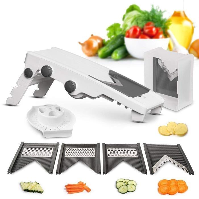 mueller austria v pro 5 blade adjustable mandoline slicer