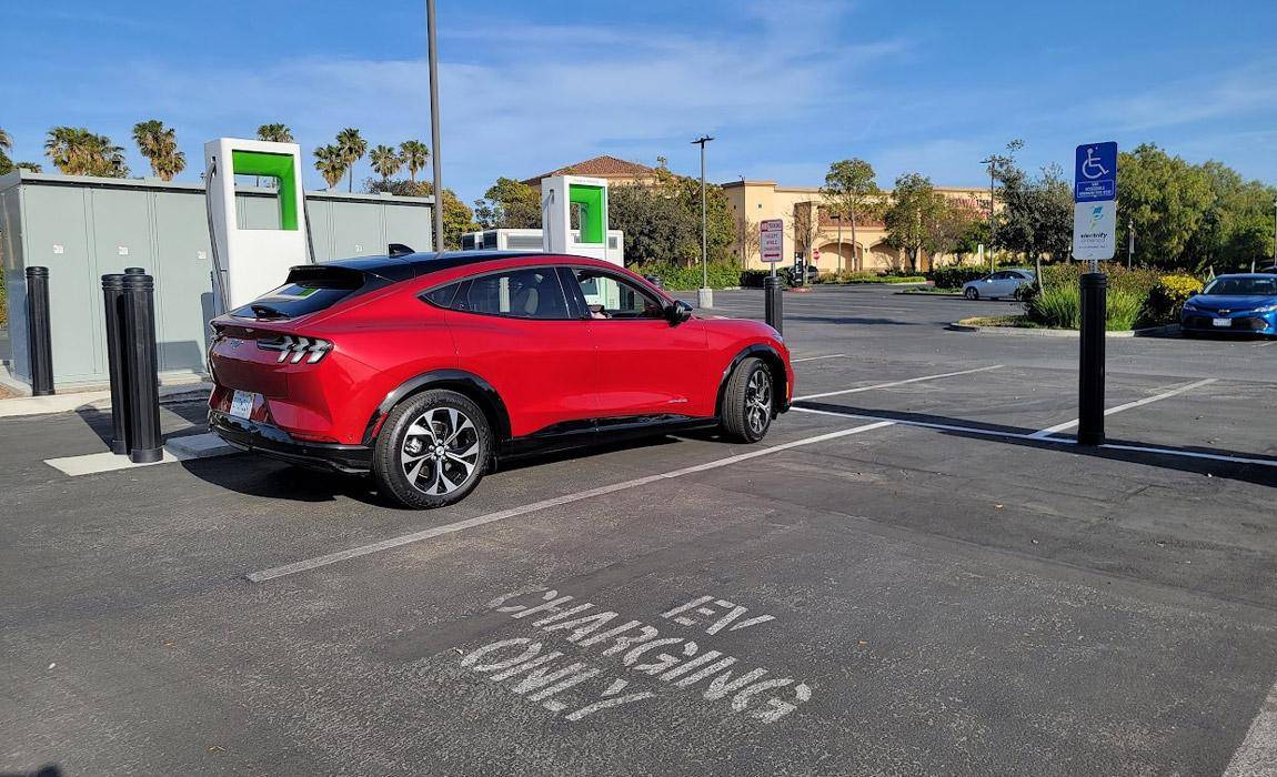 Ford Mustang Mach E Electric Vehicle charging