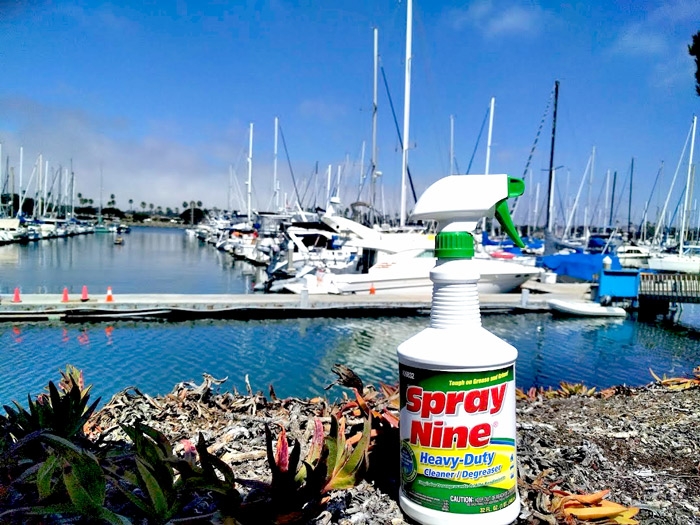 spray nine boats