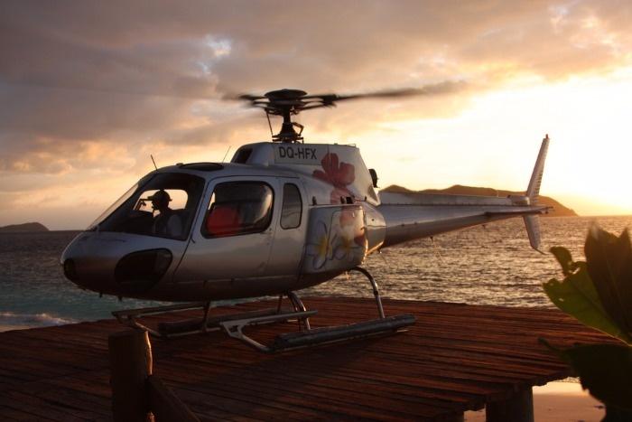 fiji sunrise helicopter tour