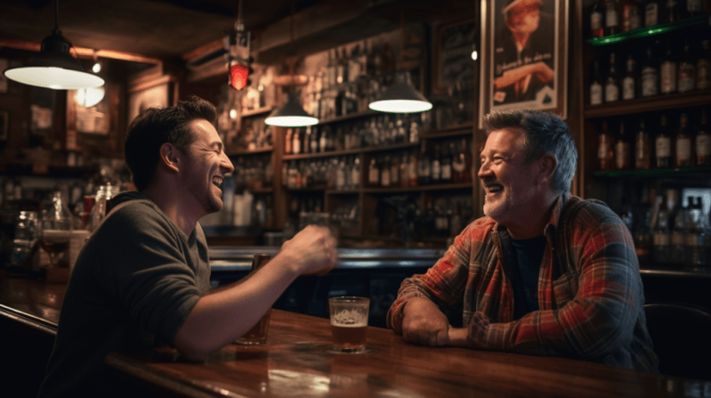 two dads talking about planning a father son road trip