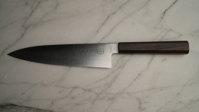 Bernal Cutlery Fineline wa-gyuto carbon steel chef knife