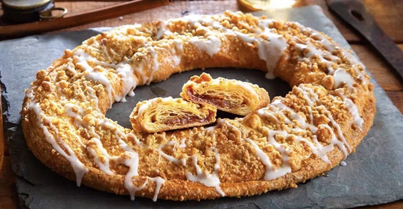 O and H Danish Bakery Whisky Kringle pastry