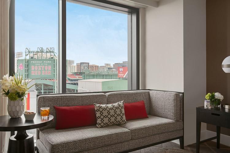 fenway room overlooking fenway park