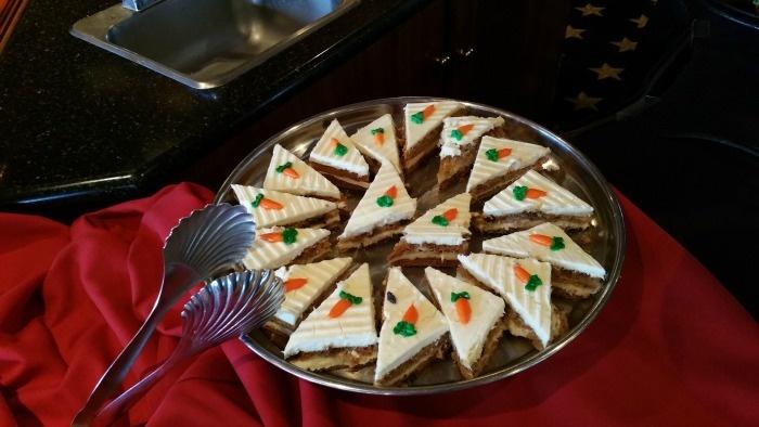 carrot cakes