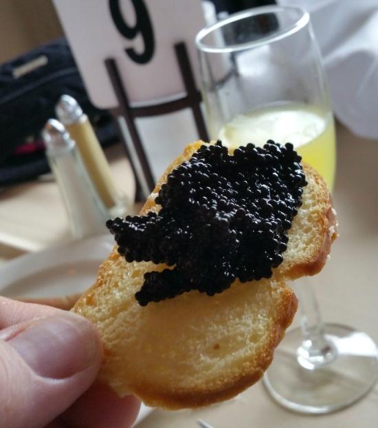 caviar mimosas