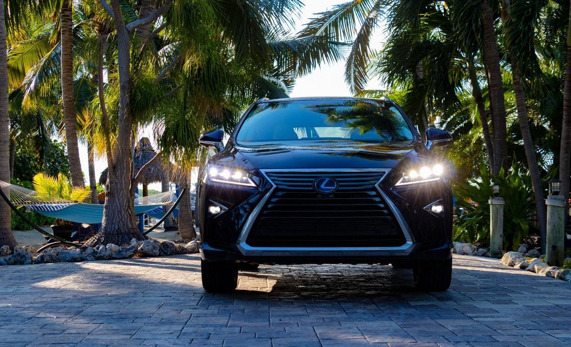 Lexus RX450 Hyrbid on a Florida Keys Road Trip