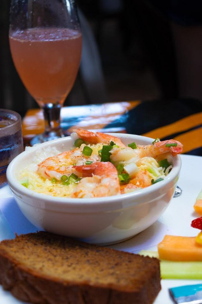 shrimp and grits at blue heaven key west restaurant