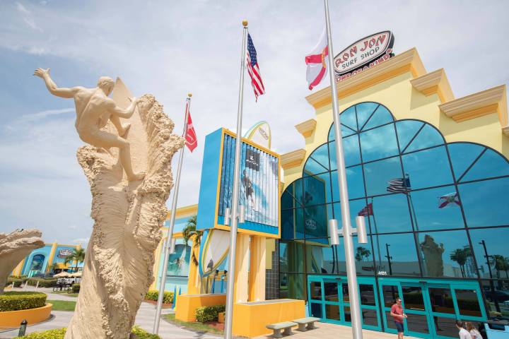 Ron Jon Surf Shop flagship store in Cocoa Beach, Florida (photo courtesy of Ron Jon Surf Shop and Florida's Space Coast)