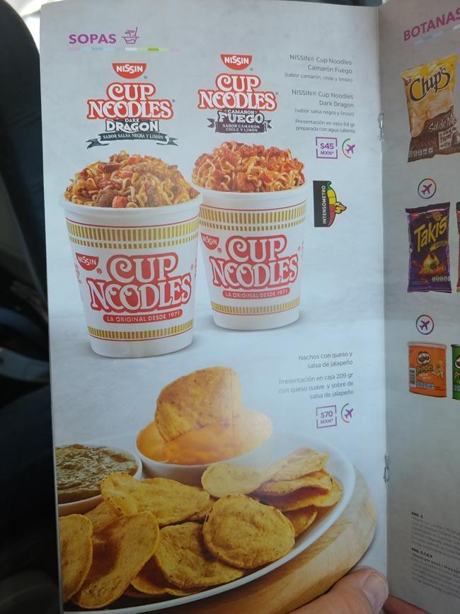 sopas volaris menu
