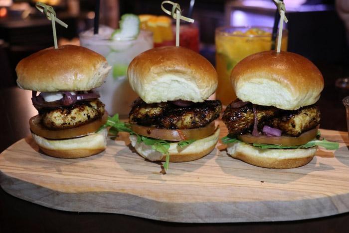 spicy chicken sliders