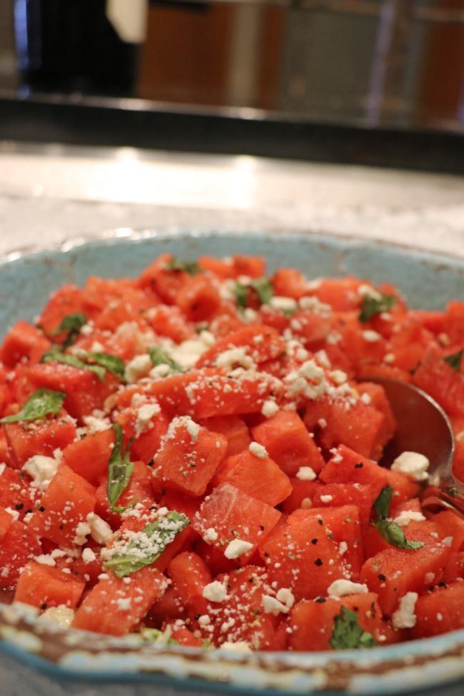 watermelon feta salad recipe from fogo de chao brazilian steakhouse