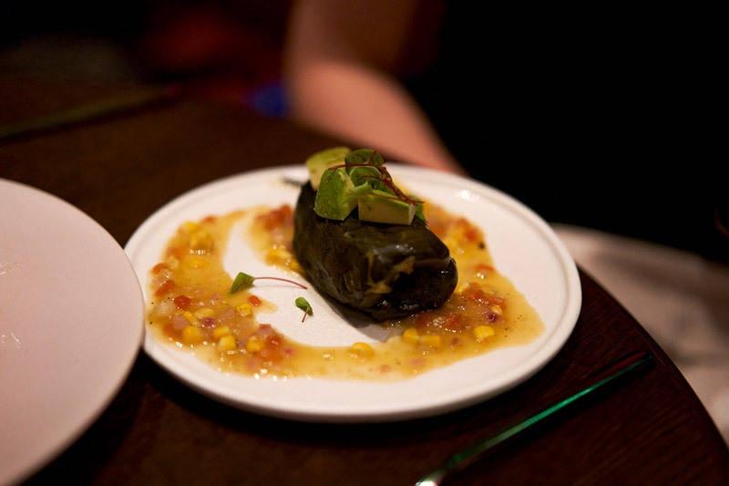 hoja santa pink agave evening dining