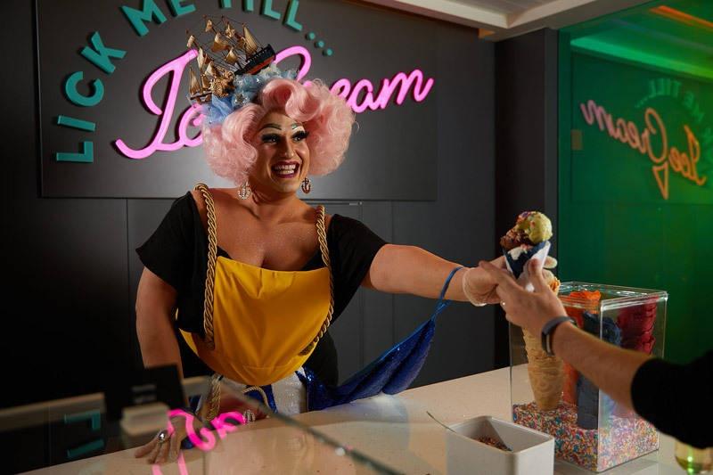lick me till ice cream drag queen