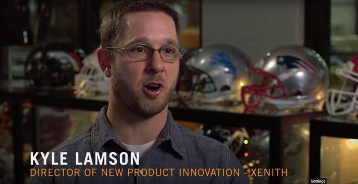 kyle lamson director of new product innovation xenith