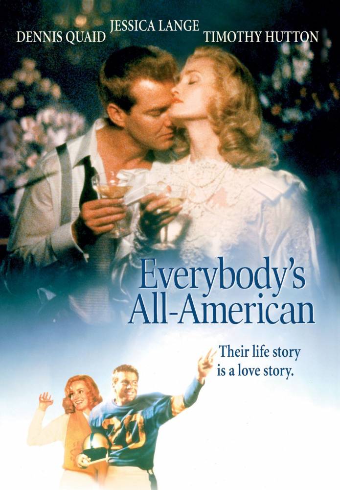 everybodys all american football movie poster