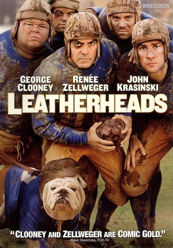 leatherheads football movie poster