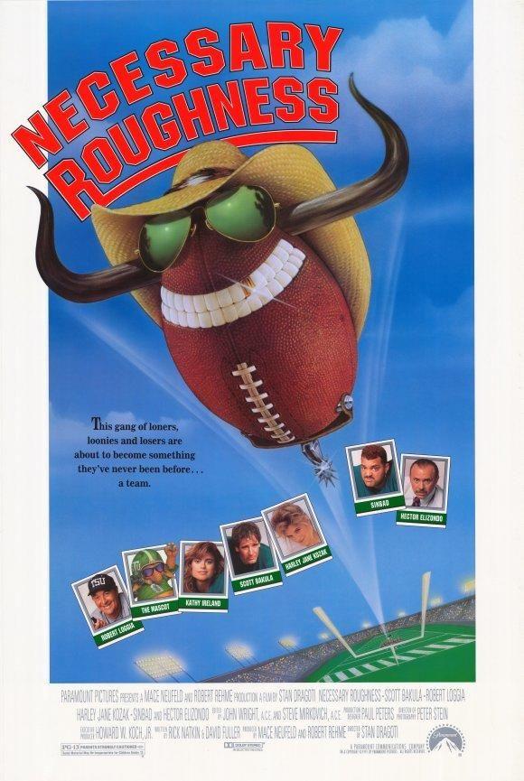 necessary roughness football movie poster