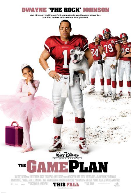 the game plan football movie poster