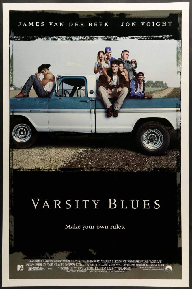 varsity blues football movie poster