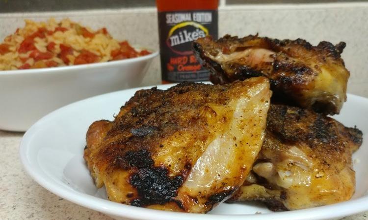 chicken and jambalaya
