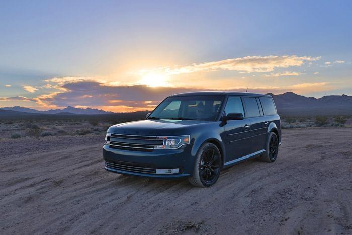 ford flex death valley sunset