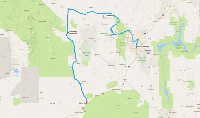 road trip map