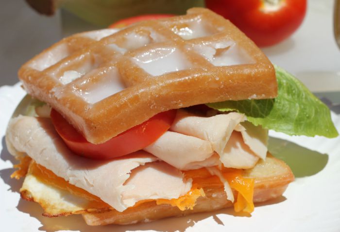 closeup sandwhich