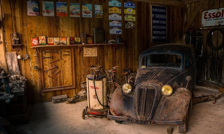 unexpected things you might find in your garage