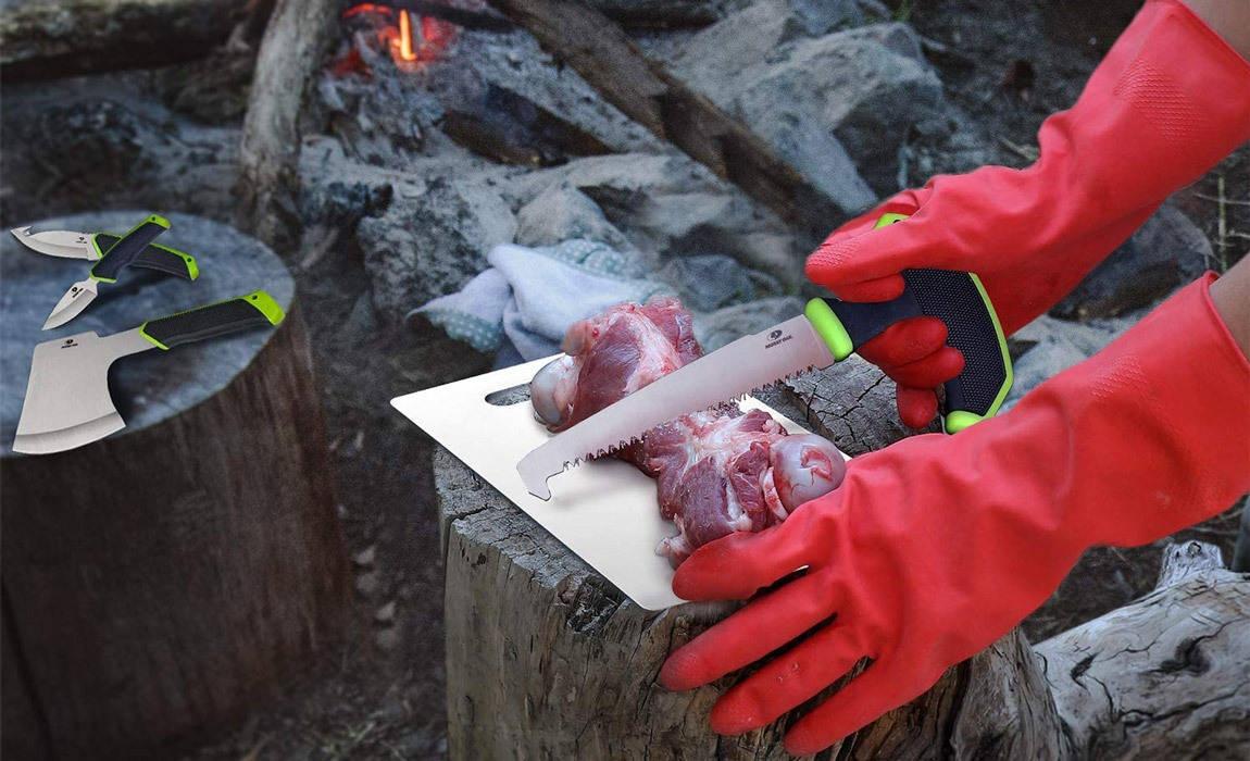 a field dressing kit is an essential piece of gear that you need when hunting to eat