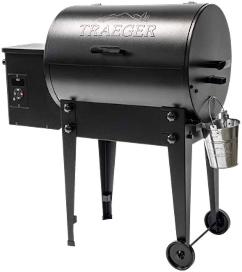 traeger tailgater portable wood pellet grill smoker