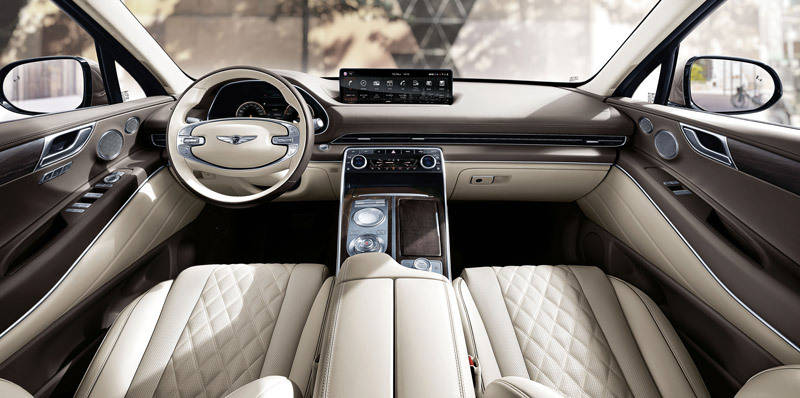 genesis gv80 interior